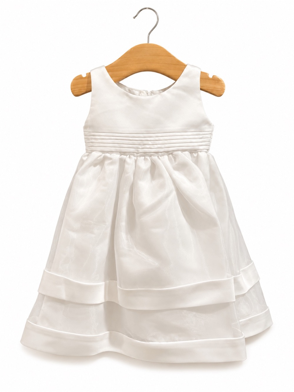 Sweetie Pie Special Occasion White Driess Flower Girl, Wedding Size 12M